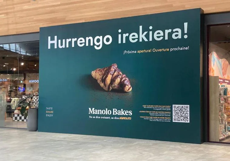 Manolo Bakes abre en Garbera su primer local en Euskadi para ofrecer sus Manolitos